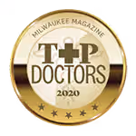 Ophthalmology Associates, S.C. - Milwaukee Magazine 2020 Top Doctors award badge