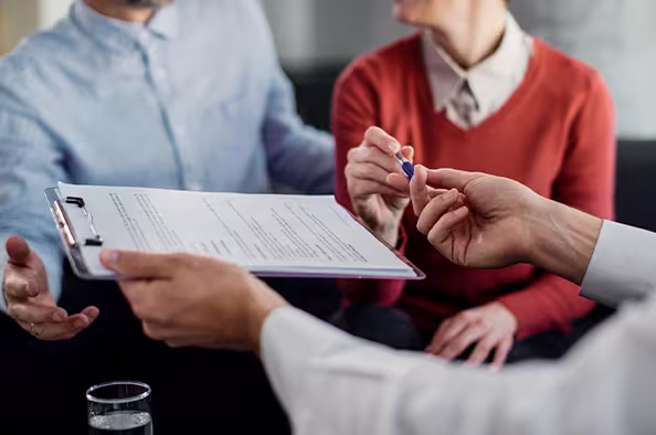 Ophthalmology Associates patient insurance information assistance with healthcare paperwork and vision care coverage support